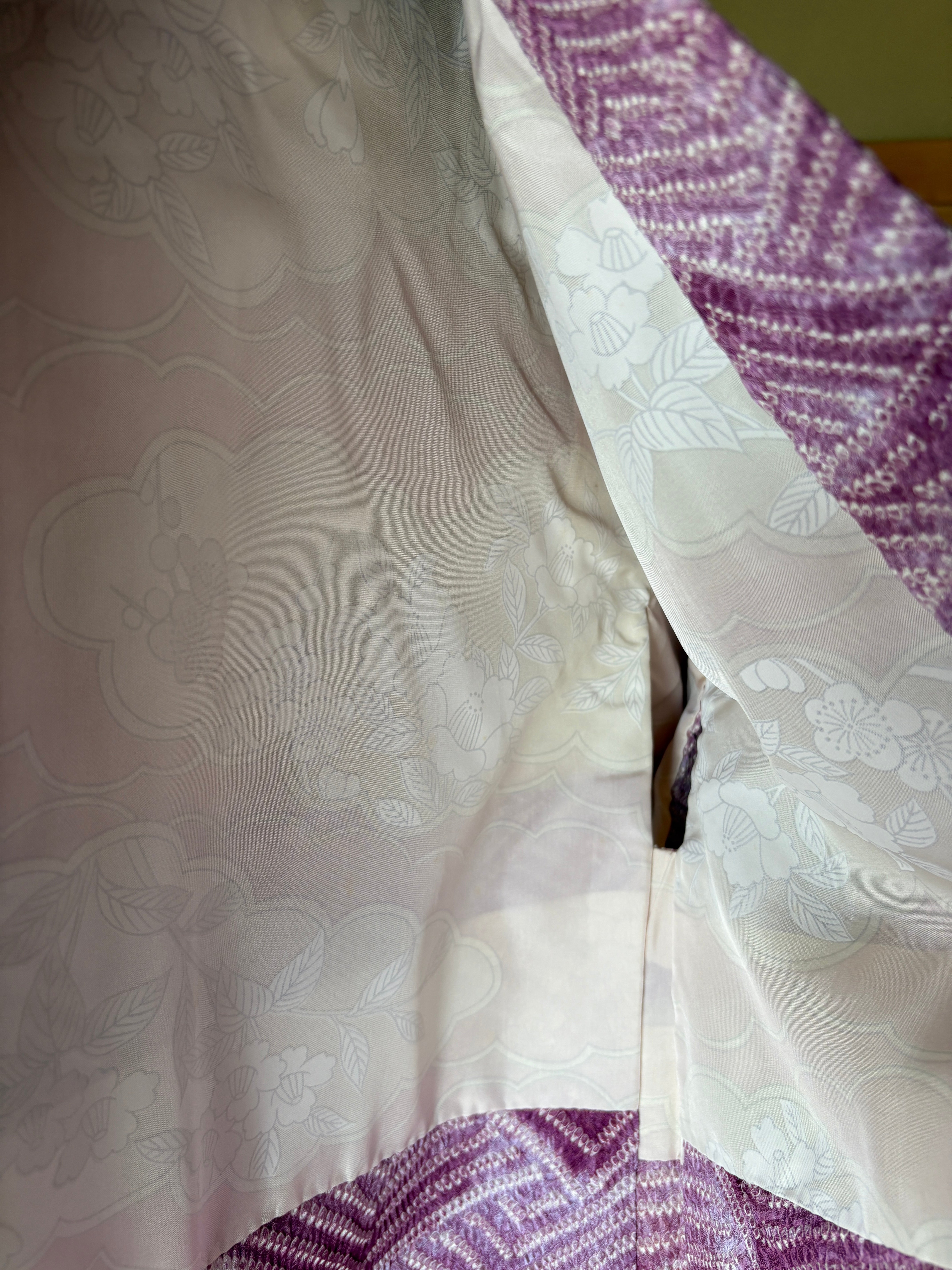Silk Wave Shibori Haori